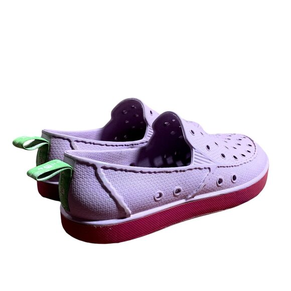 Sanuk Shoes Youth Girls Size‎ 4.5 measures 9" LiL Walkers Lavender Water Sneaker - Picture 10 of 11